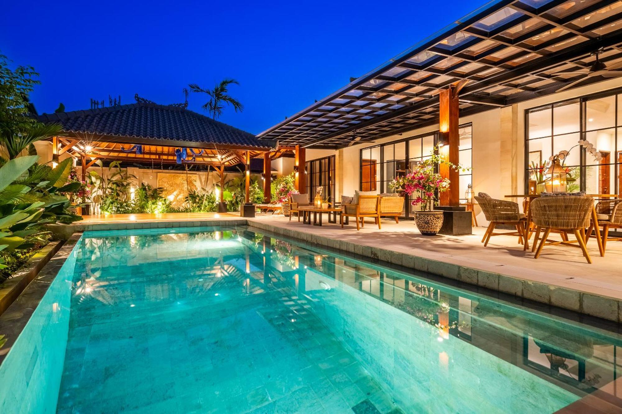 הוילה Sanur Tranquility Manor Bali מראה חיצוני תמונה