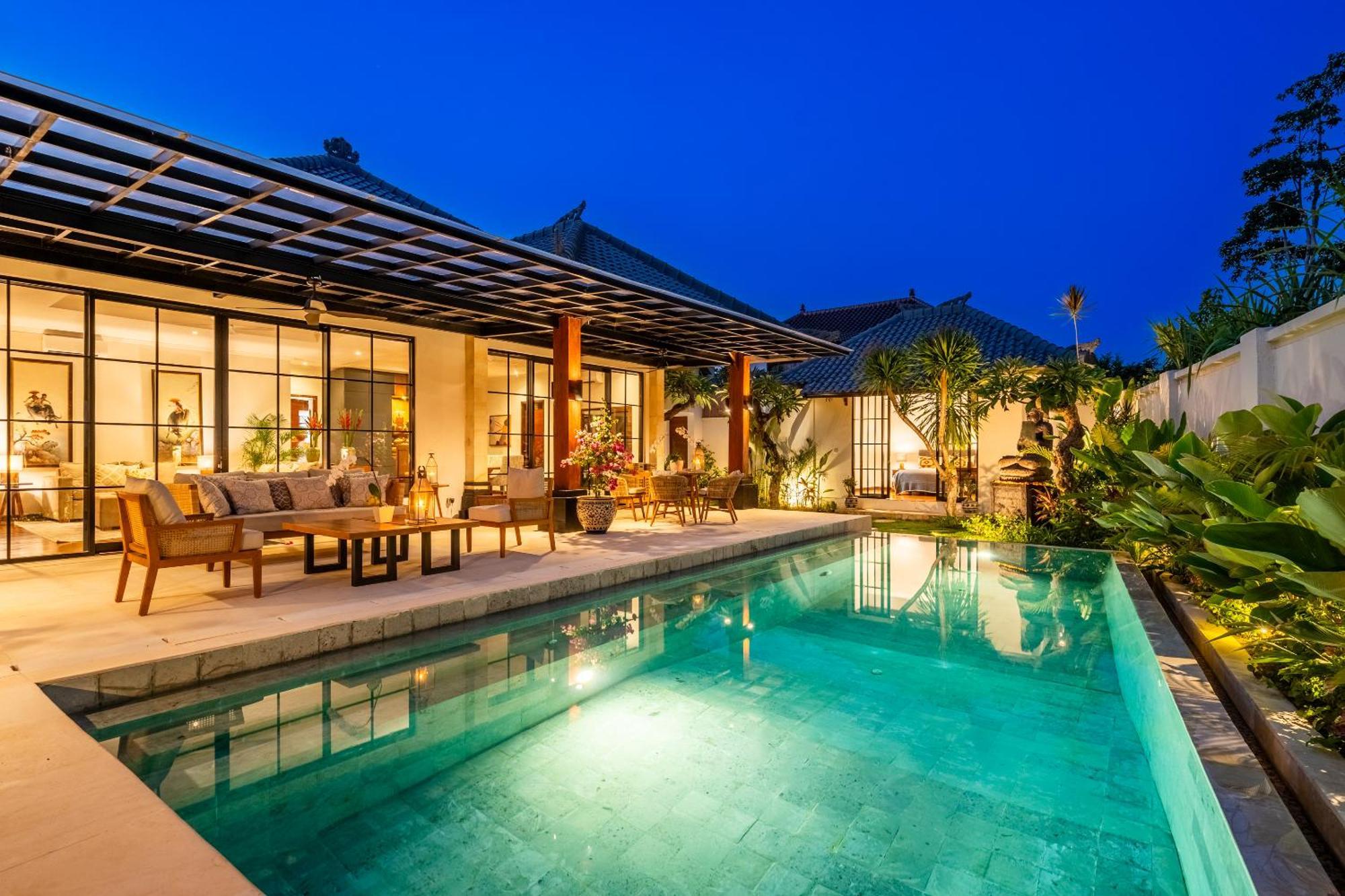 הוילה Sanur Tranquility Manor Bali מראה חיצוני תמונה