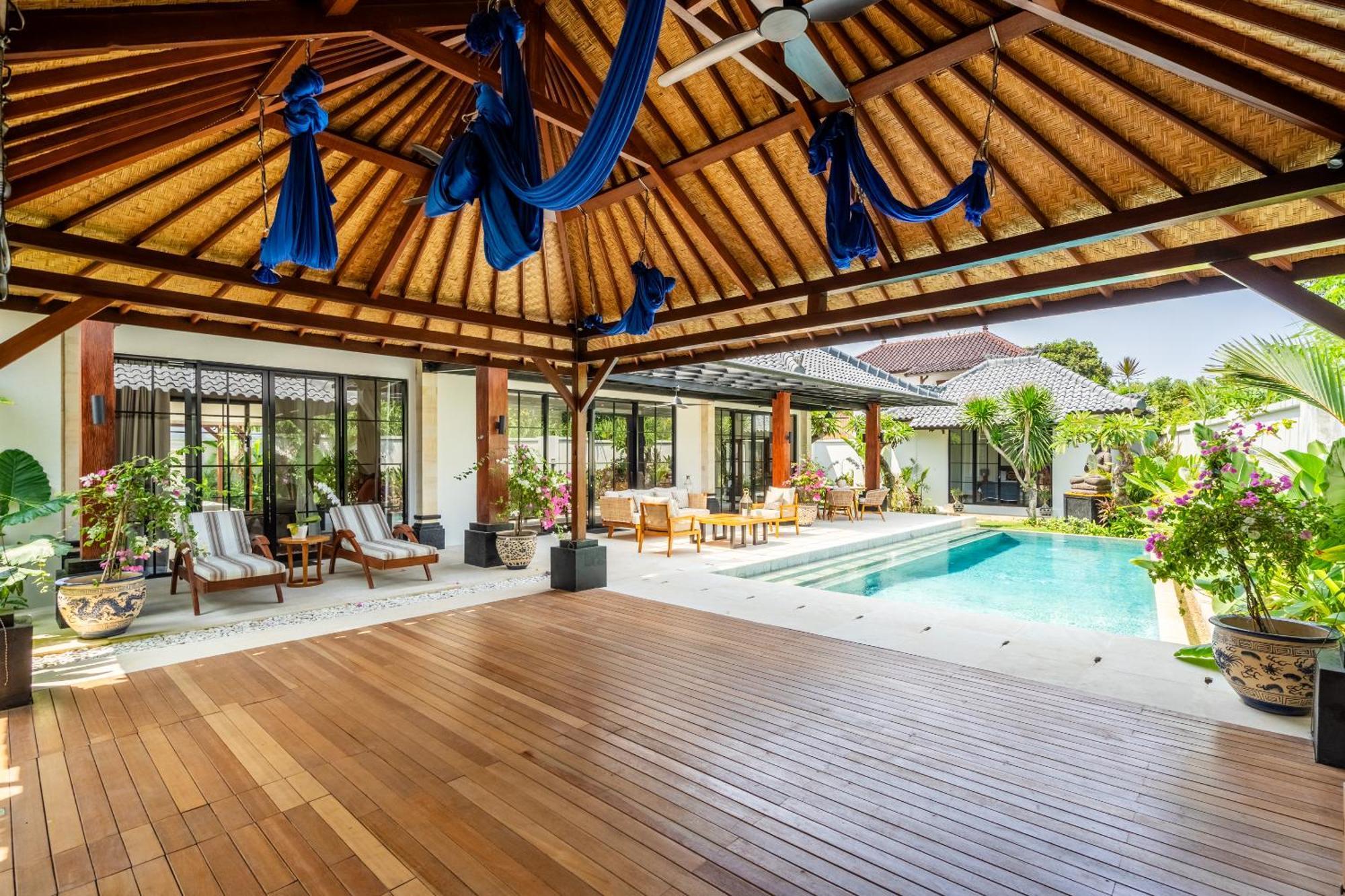 הוילה Sanur Tranquility Manor Bali מראה חיצוני תמונה